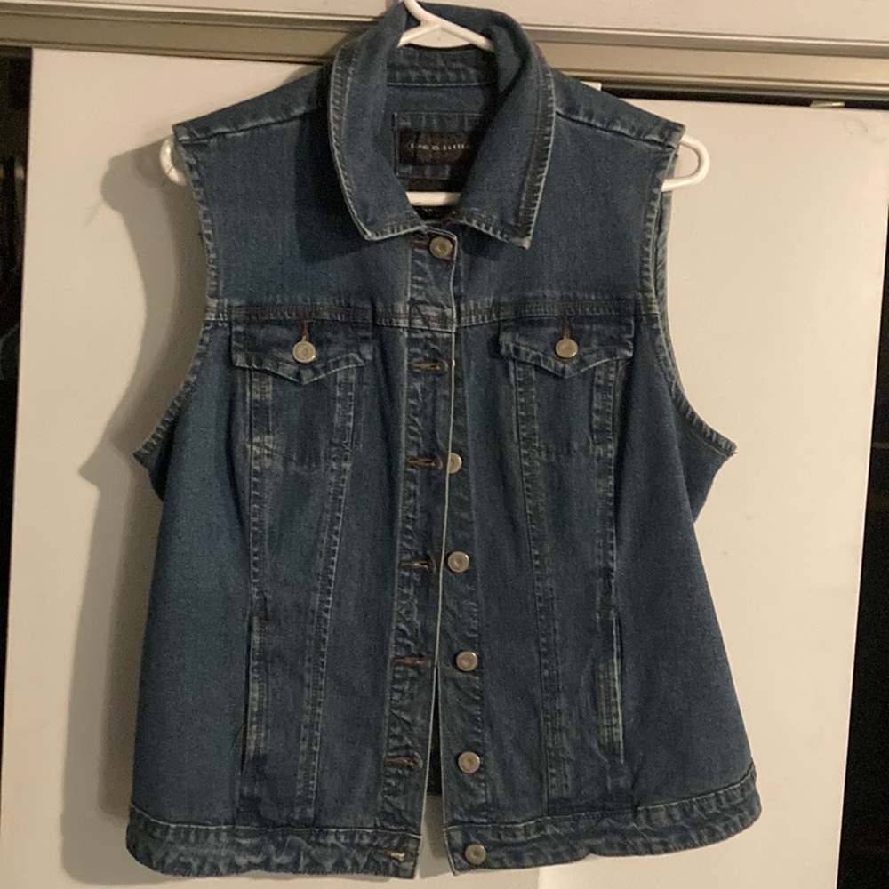 Denim vest